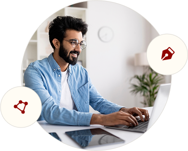 <h4>Practical Training Approach</h4>
<p>Learn by doing. From Day 1, you’ll build real projects guided by industry mentors.</p>